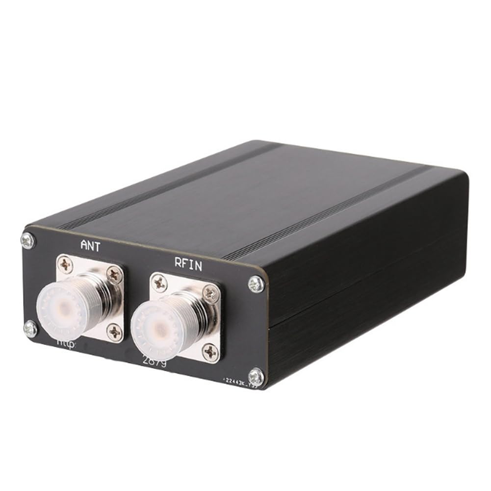 Mini Sintonizador de Antena Automático para Equipos de Radio 1.8-55 MHz 0.96 IN con Carcasa ATU-100 Sintonizador de Antena 1.8-55 MHz