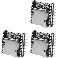 Módulo Mini Reproductor MP3 3 Piezas Compatible con Arduino,