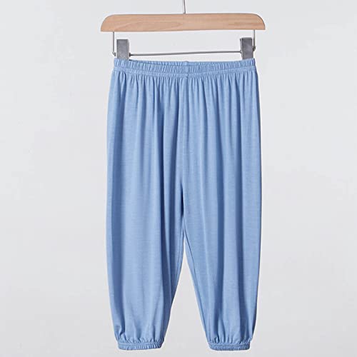 Toddler Boy Girl Casual Basic Plain Soft Pant Baby Summer Cotton Bloomers Pants Breathable Solid Color Loose Pants4