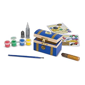 Toy Pirate Chest Book