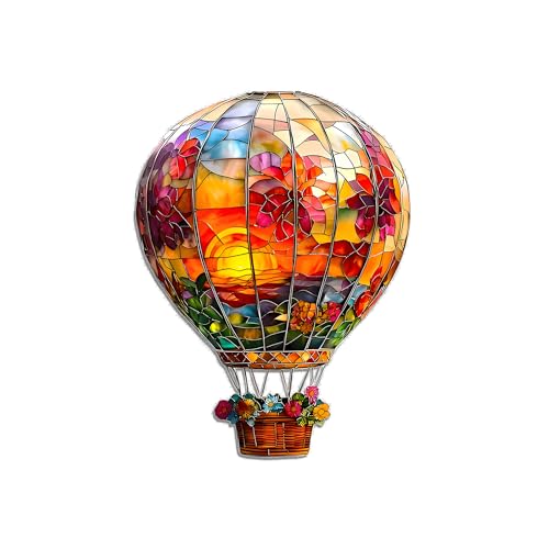 Imanes Decorativos de Acrílico Globo Aerostático miniatura 2