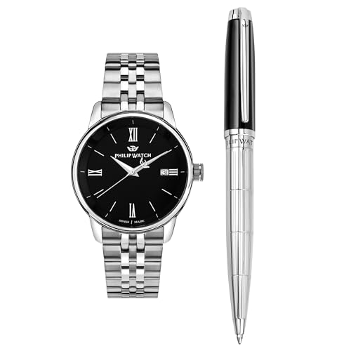Montre pour Homme Philip Watch Collection Anniversaire et Stylo Chic
