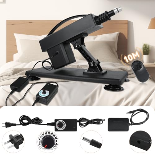 ピストンマシーン 4*アクセサリー付き ピストンマシン ディルド 女性用 強力アナル ピストン リモコン付き 自動 スピード セックスマシーン 3XLR電動 ピストANNGEOK セックスマシン 初心者 大人のおもちゃ - 画像4