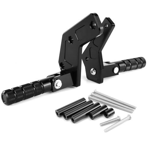 Supports de repose-pieds autoroute moto contre la fatigue
