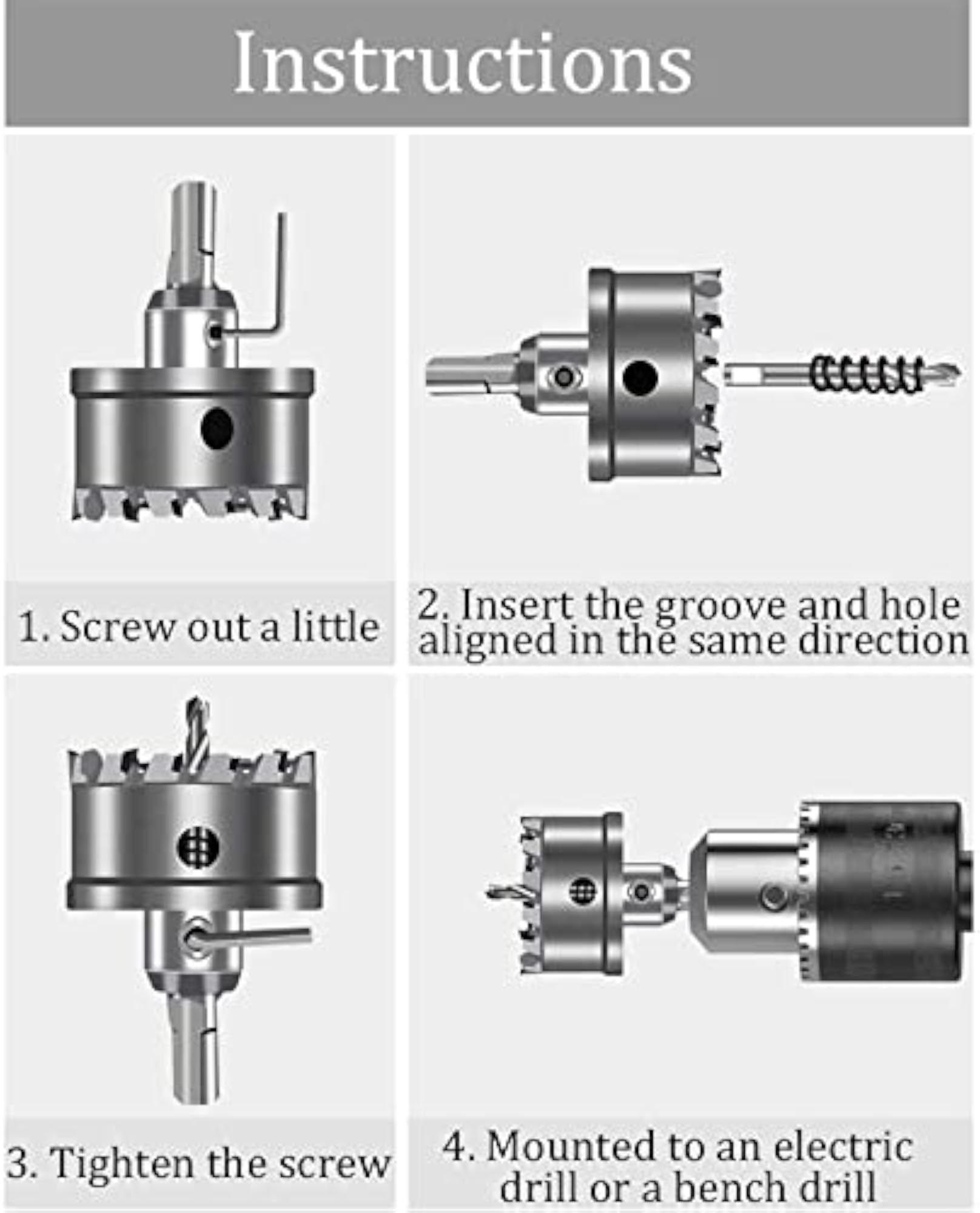 50mm TCT Tungsten Carbide Tipped Hole Saw