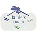 Personalized Airplane Door Hanger Plaque