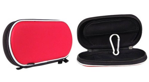 Nylon PSP Protective Travel Case (Red)