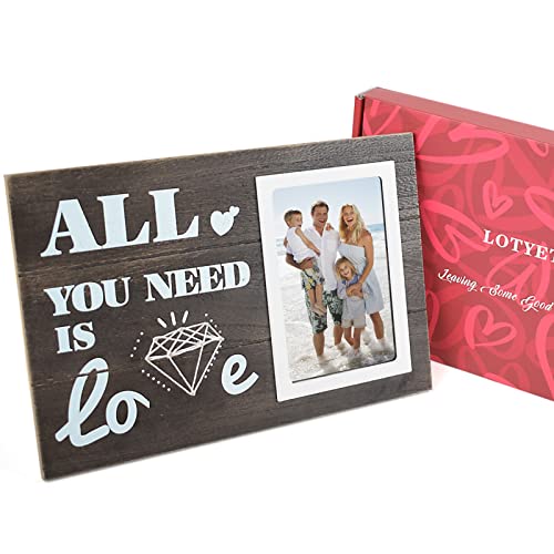 �ʐ^�t���[�� �M�t�g�Z�b�g �v�����g All you Need is love