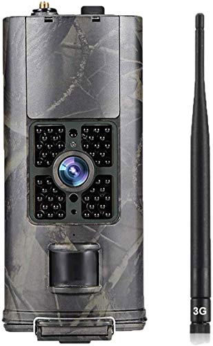 SUNTEKCAM 3G - Cmara de caza con detector de movimiento (visin nocturna, 20 MP, 1080P, Full HD, cmara de caza con 25 m, ngulo de 120, 48 ledes infrarrojos, resistente al agua IP66)