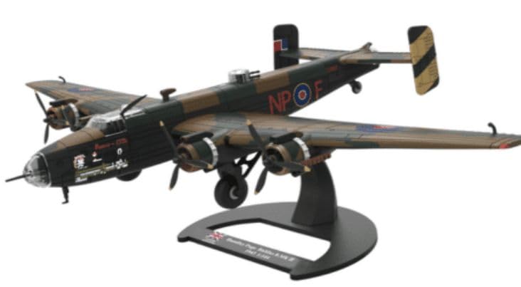 MAG PU11 1:144 Handley Page Halifax B.MK III (1944) Aviation of WW2 Diecast Aircraft Model Replica