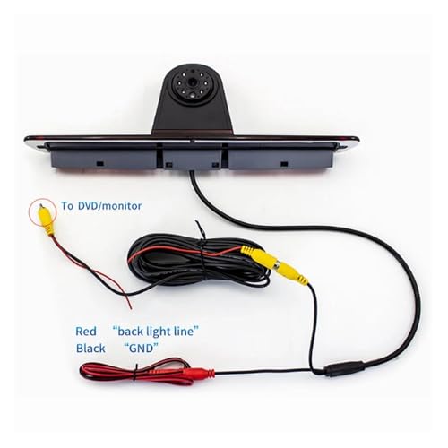 Caméra de recul CCD haut de gamme avec feu stop LED - 4