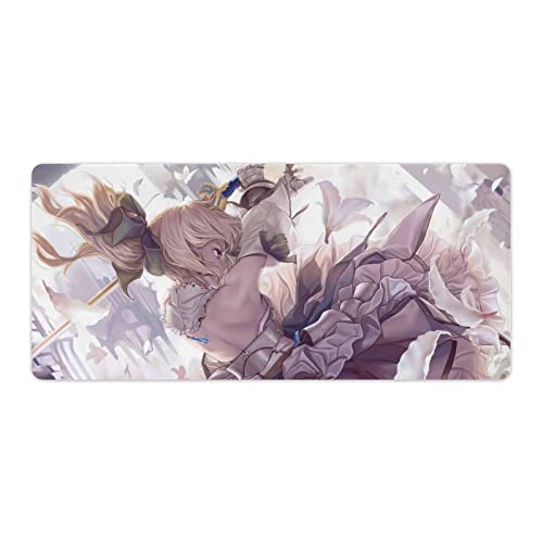 マウスパッド FGO ジャンヌ マシュ マーリン メディア 凛 ネロ 多機能 デスクパット 大型 ラップトップマット Pcマット デュアル使用 デスクライティングマット パソコンマット ノートパソコンマット 防水 滑り止め ゲーミング オフィス 耐久性 作