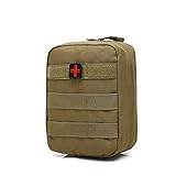 【REPELENTE DE AGUA Y RESISTENTE A LOS RAYOS】 La bolsa de herramientas está hecha de tela Oxford impermeable 1000D con interior acolchado y hebilla de refuerzo elástico. Es de fuerte propiedad a prueba de agua