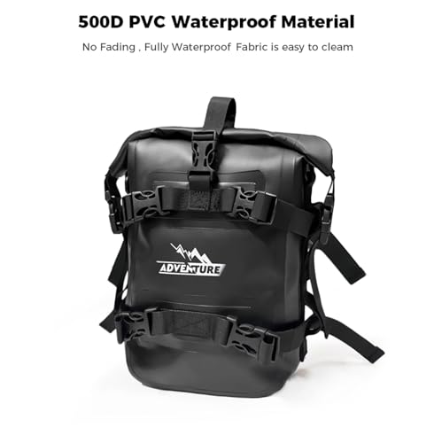 Bolsa Impermeable para Marco Lateral de Moto 8L 7