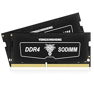 Yongxinsheng DDR4 Sodimm 3200MHz 32GB Kit (16GBx2) Laptop RAM PC4-25600 Non-ECC Unbuffered 1.2V 2Rx8 260-Pin CL22 Arbeitsspeicher (verbesserte Version)