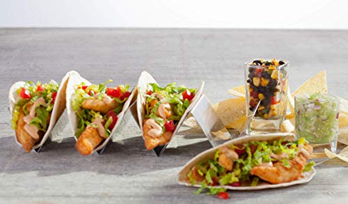 La Banderita Carb Counter® White | 8" Size Flour Tortillas |Carb Friendly |Keto Certified | 11.9 oz.| 8 Count (Pack of 4)