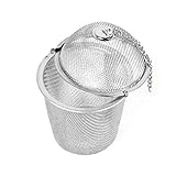 1. Die robuste Klemme fixiert den Ball zusammen und lässt sich leicht klemmen, um die Sicherheit von Tee oder Gewürz zu gewährleisten.Es ist eine ideale Wahl für Gewürz- oder losen Tee.