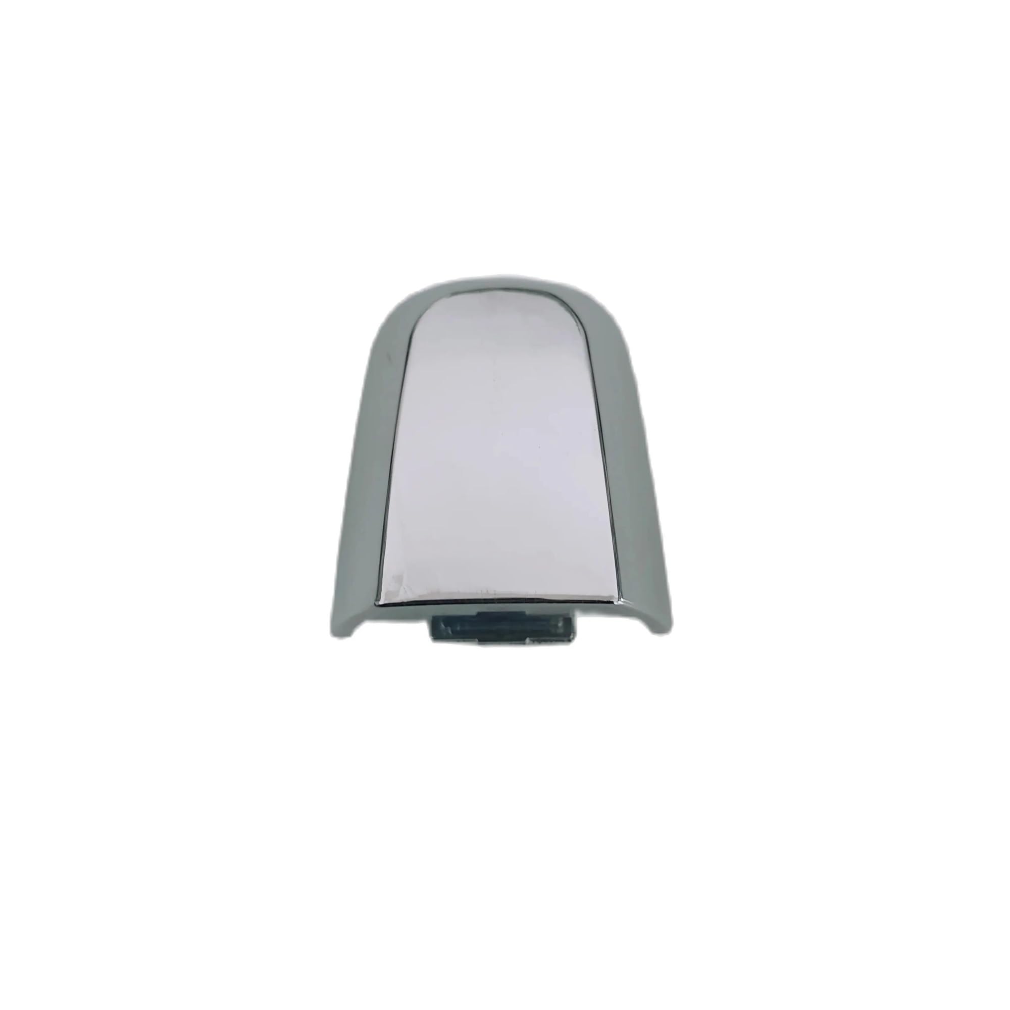 FIXCOR Outer Handle Cap Cover for Mitsubishi for Montero 2008-2015 L200 for Triton 2005-2015 Chrome and Black(Chrome Without Hole)