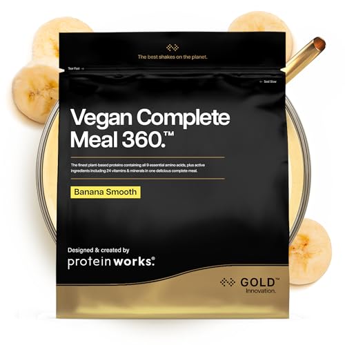 Protein Works | Vegan Complete Meal 360 - Gold, Banana Vellutata, 500g