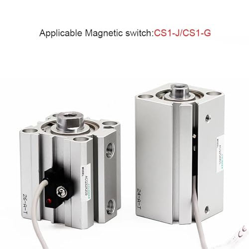 Cilindros neumáticos compactos ACQ20 de doble efecto con imán para automatización 6