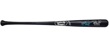 軟式 バット ケン・グリフィーJrモデル Louisville　Slugger Amazon.com: Ken Griffey Jr. Autographed Black Slugger