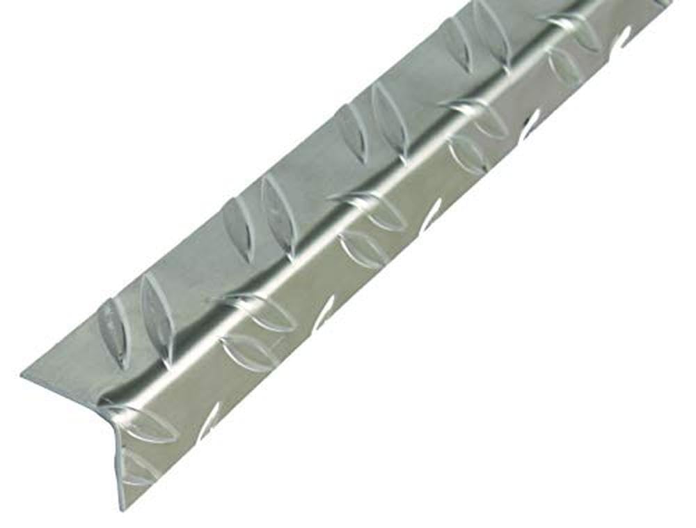 GAH-Alberts 468842 profil kątowy | tłoczenie ryflowane | aluminium, nieobrobione | 1000 x 23,5 x 23,5 mm