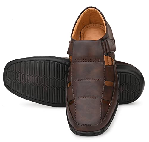Image of YLF Men's Casual Fisherman Driving Sandal
