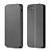 Produktbild AURSTORE Kompatibel Mit iPhone SE 2020 Hülle, iPhone 8 Hülle, iPhone 7 Hülle, Premium Kunstleder Schutzhülle, Handyhülle Magnetverschluss Flip Case für (iPhone 7/8/SE 2020 (4,7 Zoll), Schwarz)