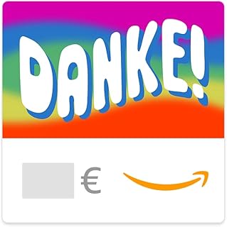 Digitaler Amazon.de Gutschein (Danke Regenbogen-Design)