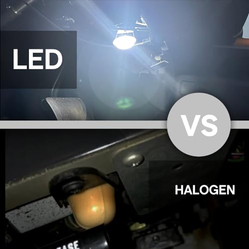 Lámparas de pie LED para Jeep Cherokee XJ de alta visibilidad interior 2