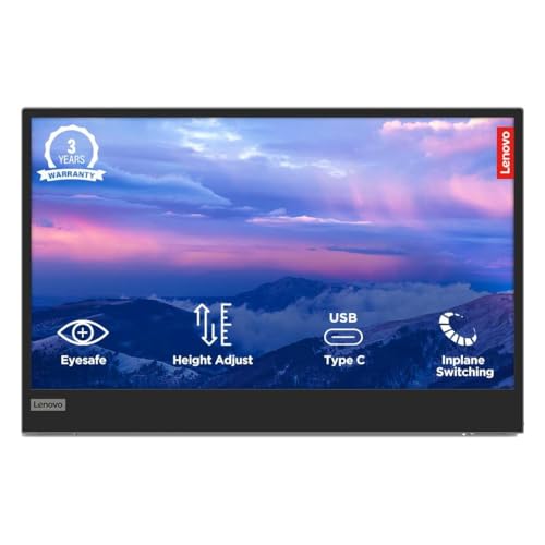 Amazon.co.jp: Lenovo 66E4UAC1WW L15 モバイルモニター 15.6インチ