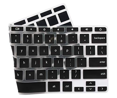 Protector de teclado compatible HP Chromebook 11 y 14 negro miniatura 4