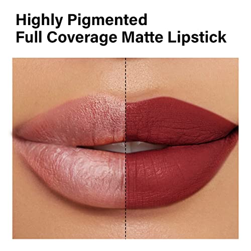 Carslan Matte Vegan Lipstick, Highly Pigmented, Cruelty-Free Lip Makeup With Moisturizing Creamy Formula Featuring Vitamin E And Castor Seed Oil, M29 #TOP1