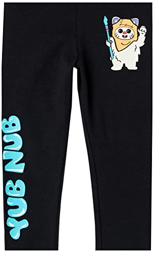 Image of Amazon Essentials Disney | Marvel | Star Wars | Frozen | Princess Girls and Toddlers' Cotton Stretch Leggings, Multipacks