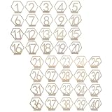 Faciles à déplacer et à agencer : légers et portables, ces marque-tables se repositionnent sans effort pour s’adapter à différentes configurations de tables. ils peuvent également servir de numéros de table dans les restaurants ou de plaques de siège en bois