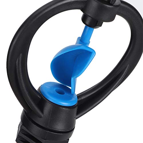 Dispositivo de rega de 4,4 x 2,9 pol, Aspersor de água, cabeçote de pulverização de jardim, cabeçote
