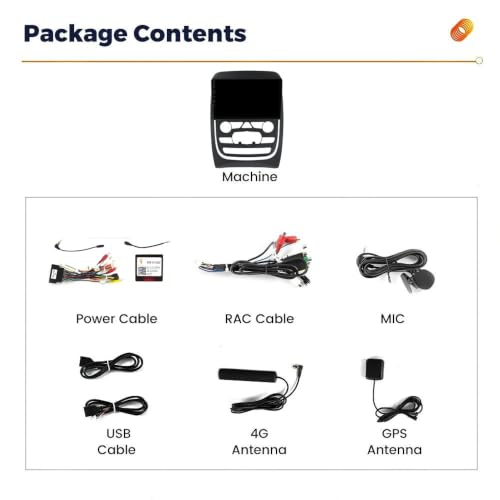 Radio coche DAB Android 14 de 9 pulgadas con DSP y Bluetooth para Dodge Durango 3 WD 6