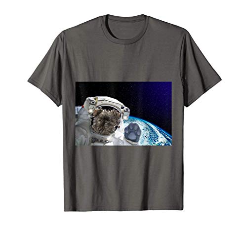Dog in Space Affenpinscher Maglietta