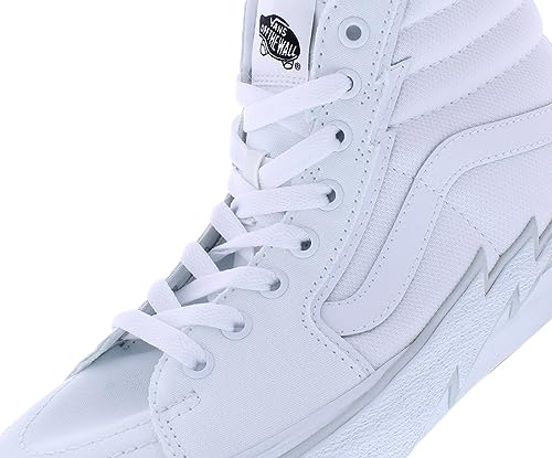 Vans Vans Sk8-Hi Bolt Unisex Shoes Size 10, Color: Mesh White-White