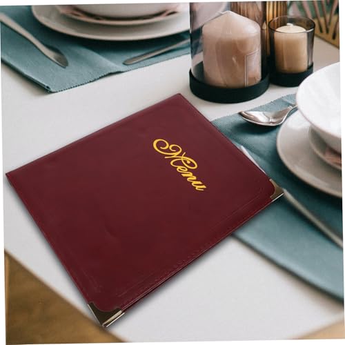 Dossier de menu pour restaurant et présentoir de menu multifonctionnel - 2
