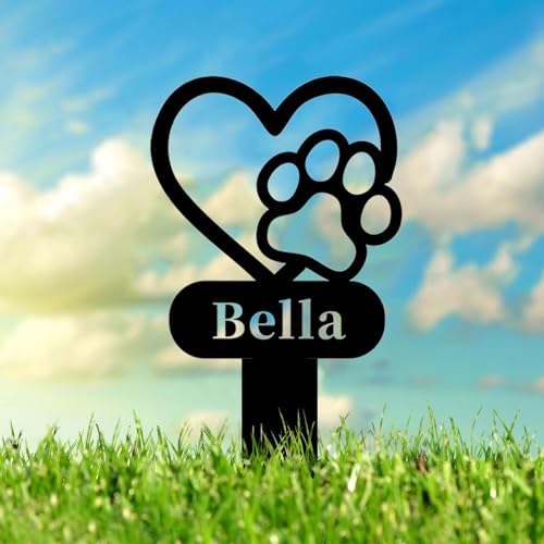 CCZUIML Pet Memorial Graves Markers for Dogs Cats,Dog Grave Markers Outdoor,Pet Tombstone,Gifts Graveyard Remembrance Graveside Burial Stake for Pet Owner