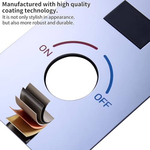 Digital Tempreature Display Full Body Shower System Wall Mounted 8 Inch Rain Shower System with 6 PCS Body Jets, Handheld Spray, Chrome Shower Fixtures