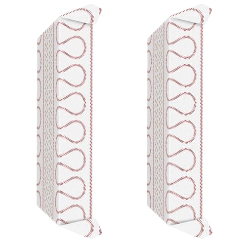 HapGlan Pack of 2 Festival Baseball Party Tablecloths Crafted for Durability and Quick Cleanup Suitable for and Adult Celebration Cloth Cover