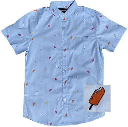 Image of Molokai Surf Button Down Slim Fit Hawaiian Short Sleeve Shirts