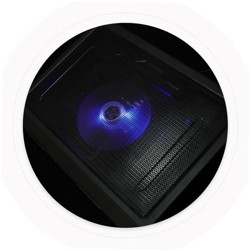 Mikinona base de refrigeración silenciosa para usar tu laptop en el escritorio de casa 7