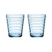 Produktbild Iittala Aino Aalto Glas - 22cl - Aqua - 2 Stück [SET2]
