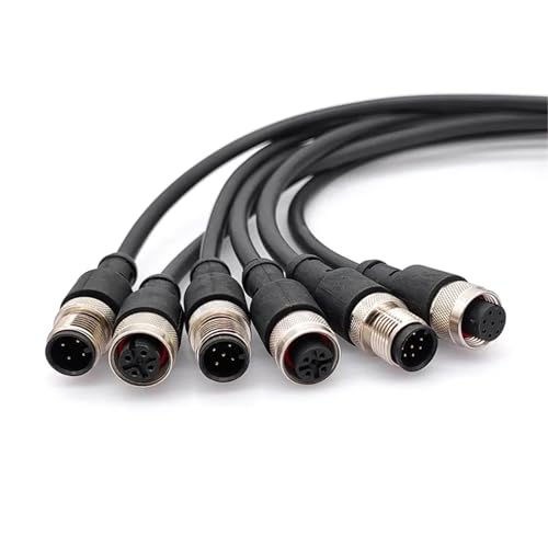 Connecteur M12 femelle coudé 4 broches idéal pour automates - 3