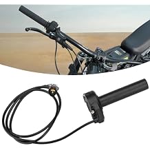 LKV Throttle Handle with Rolling Bearing for Surron Light Bee X/S & Segway X160 X260, Electric Dirt Bike Throttle Grips with Cable for Sur Ron Parts