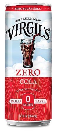 Virgil's, Zero Sugar Cola 4 Pack, 12 Fl Oz Cans