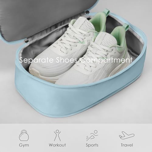 Image of Uselike Gym Backpack for Women Men, Lightweight Gym Bag with Shoe Compartment, Waterproof Workout Backpack with Wet Pocket